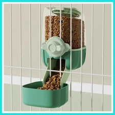 Pet Hanging Automatic Feeders Drinking Bowls，Gravity Rabbit Feeder and Water ...