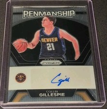 2023-24 Panini Prizm - Penmanship Collin Gillespie #PNM-COL (AU) Suns