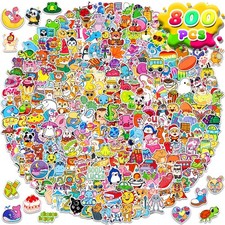 800 Pcs Cute Stickers for Kids Water Bottles Laptop School Students Teachers