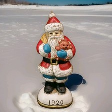 Vtg Memories of Santa Figurine Ornament 1920 Reproduction