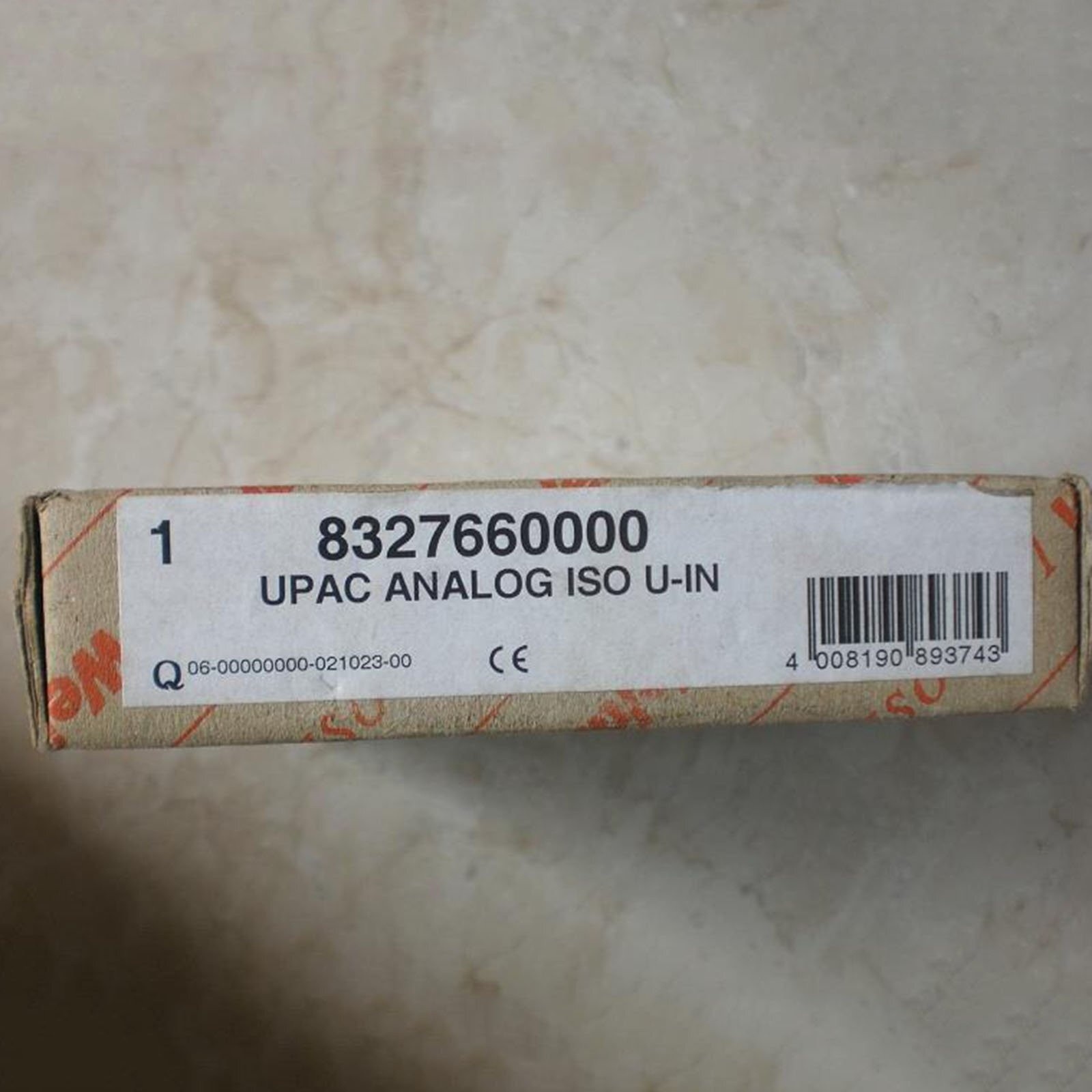 New 8327660000 For Weidmuller UPAC ANALOG ISO U-IN Signal Converter *lg