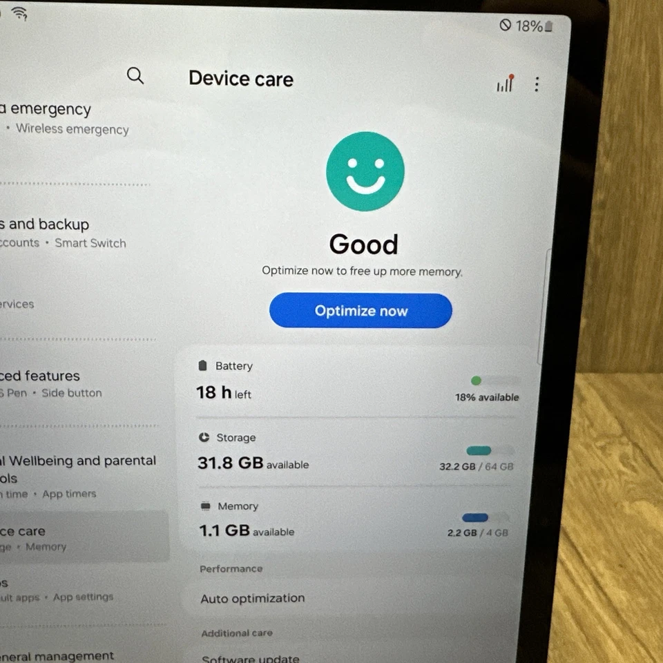 Samsung Galaxy Tab S7 FE 5G 12.4" T738U 64GB - Image 3 of 4