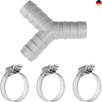 Joynine 2-Wege-Y-Splitter für Rohre | Anschlusszubehör für Waschmaschinen und Ge