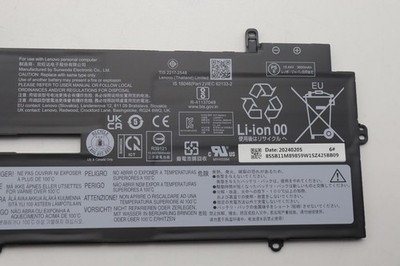 FRU 5B11M90058 NEW SEALED BOX Original Lenovo Battery For X1 Carbon 9th Yoga 6th