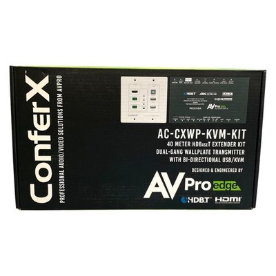 AVPro Edge ConferX AC-CXWP-KVM-KIT HDMI/Bi-Directional USB  | NEW