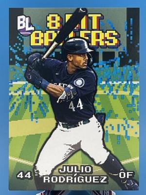 Topps 2023 Big League - 8-Bit Ballers Insert Julio Rodriguez Mariners #8B-15