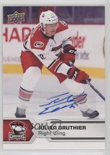 2017-18 Upper Deck AHL Auto Julien Gauthier #53 Auto 0b3