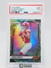 JAYDEN DANIELS 2024 PRIZM FOREST CAMO ROOKIE RC /15 PSA 9 COMMANDERS NFL Q1496