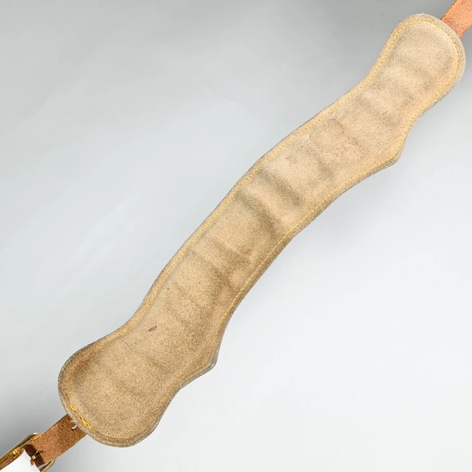 RARO: Correa de guitarra de cuero ARIA The VENTURES delgada MOSRITE, Japón Foto 4 de 4