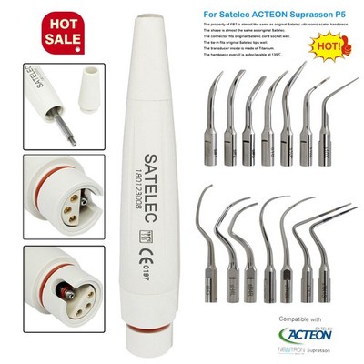 Dental Satelec ACTEON Suprasson P5 Piezo Handpiece Ultrasonic Scaler Tips H3 1S
