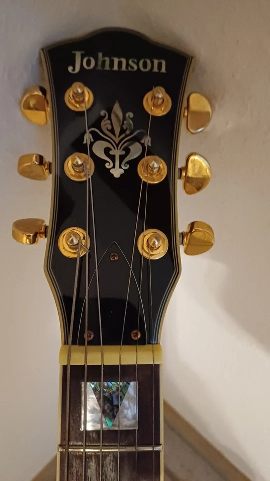 Johnson, Halbresonanz Gitarre, Semiakustik mit Bigsby ES 335 - Bild 3 von 4
