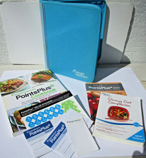 Weight Watchers PointsPlus Deluxe member Kit- Cookbook Companion Trackers case