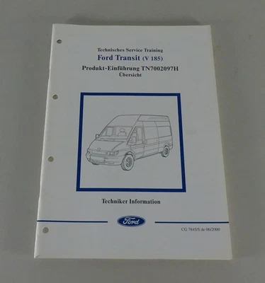 Technische Information / Einführung Ford Transit Übersicht Stand 06/2000 - Bild 1 von 4