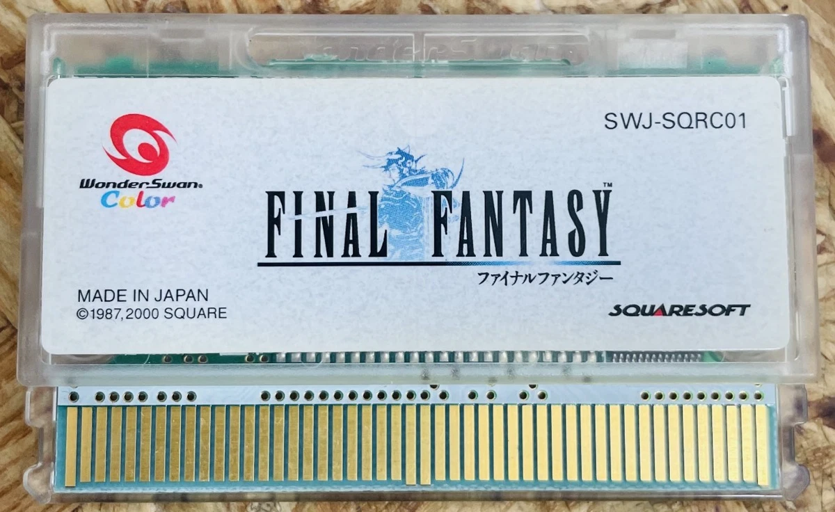 Bandai WonderSwan Color Final Fantasy Video Games for sale | eBay