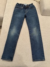 Old Navy Boy  s Size 10 Regular Straight Jeans Relaxed Slim With Built In Flex T7
