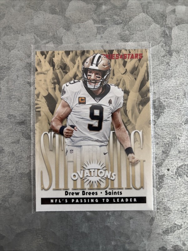 2020 Panini Rookies & Stars - Standing Ovation Drew Brees #SO-6