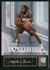 2007 Donruss Elite Extra Edition #140 Stephane Lasme Auto #/674
