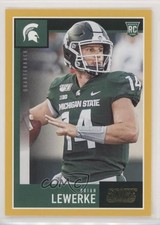 2020 Score Rookies Gold Brian Lewerke #352 00gy