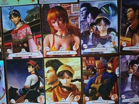 Sega Dreamcast Trading Cards Shenmue 21 Card Lot With Foils Limited Run Games