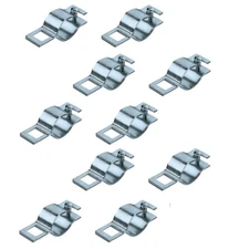 Pack of 10 - TeeJet Quick Nozzle Body Vari-Spacing Clamp Fits 1" Round OD Tubing