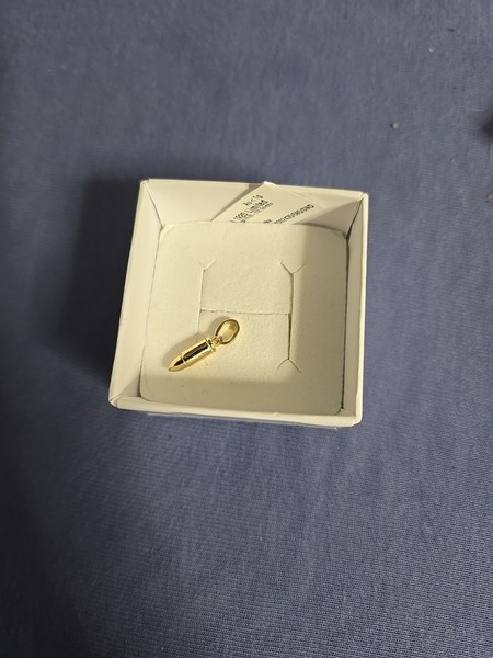 gold anhänger 585 Patrone