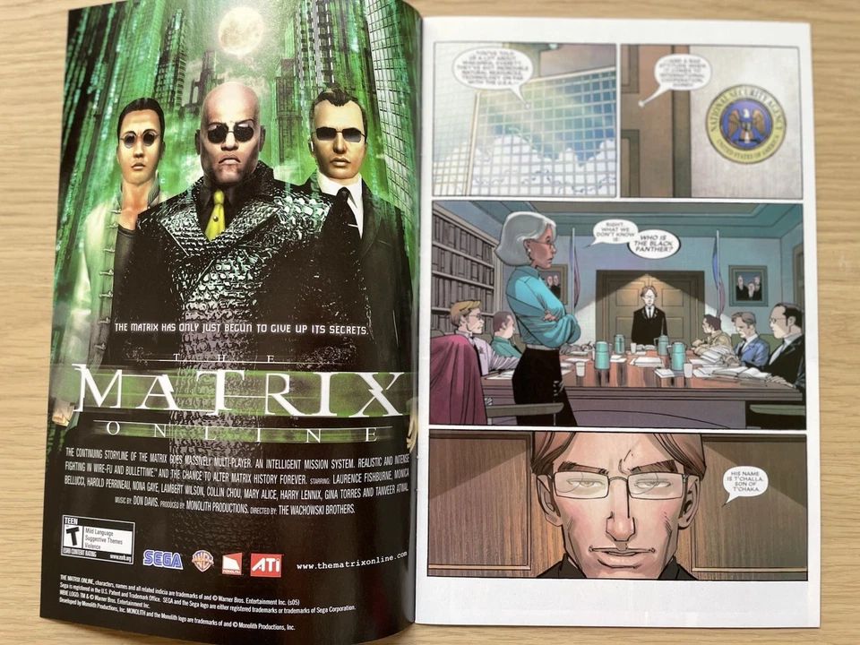 Black Panther #2 Marvel Comics 2005 Shuri primera aparición edición. Copia de alta calidad Foto 3 de 4