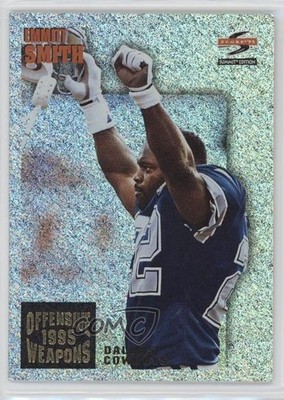 1995 Score Summit Offensive Weapons Ground Zero Emmitt Smith #177 HOF 1dm7