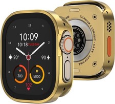 Metal Case Screen Protector Cover for Apple Watch Ultra 3/Ultra 2/Ultra 49Mm, St