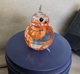 Swarovski Star Wars BB 8 Crystal Figurine 5290215 w/ case