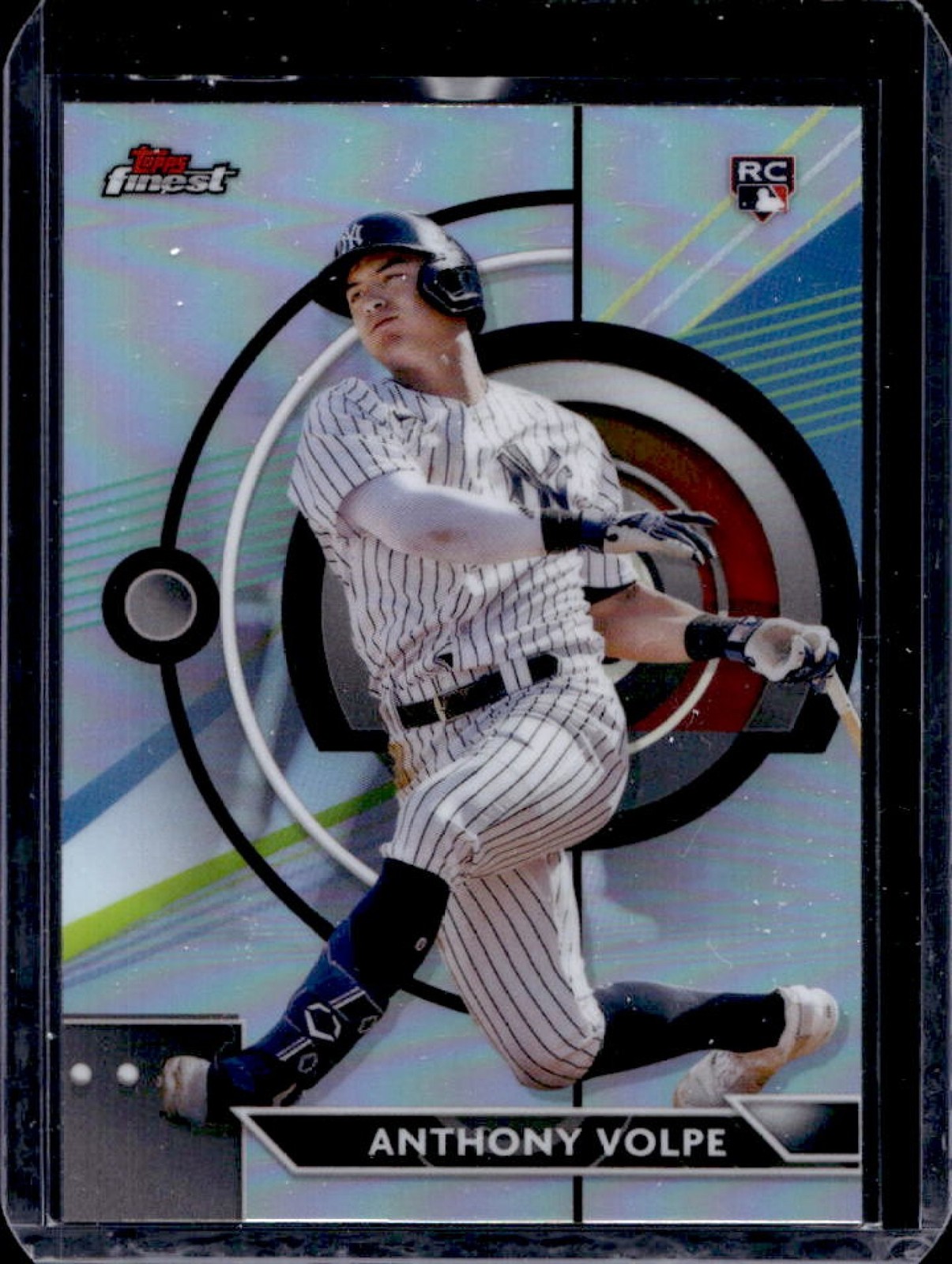 2023 Topps Finest Anthony Volpe RC Refractor Rookie #26 Yankees