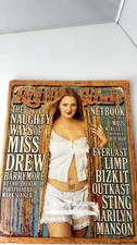 Rolling Stone Magazine Nov 23 2000 Drew Barrymore Cover Illustrated