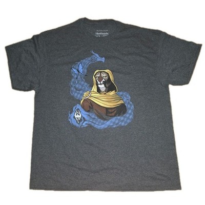 NWOT Lootcrate Rxclusive The Elder Scrolls ''M'aiq the Liar'' t-shirt Mens Size XL