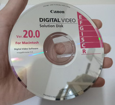 Canon Digital Video Solution Disk CD Software Ver. 20.0 For Macintosh