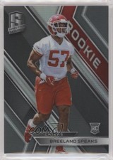 2018 Panini Spectra Rookies 15/99 Breeland Speaks #158 rp9