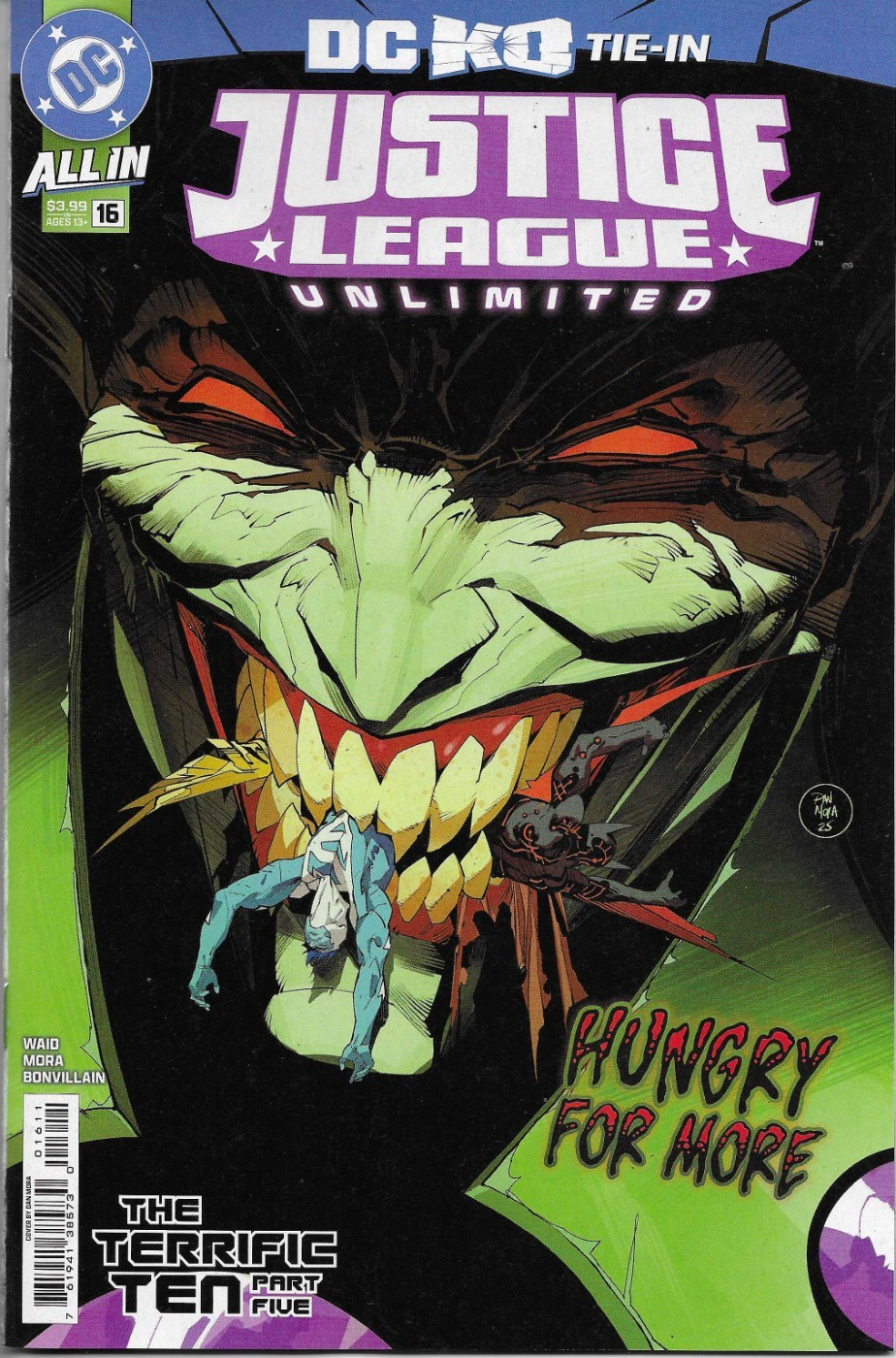 JUSTICE LEAGUE UNLIMITED (2025) #16 KO TIE-IN - New Bagged