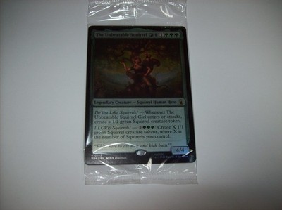 MTG MSH The Unbeatable Squirrel Girl Sealed Prerelease Foil Rare NM Free Ship