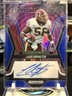 2025 Prizm Black Lavar Arrington Auto Blue Prizmatrix /49 TZ
