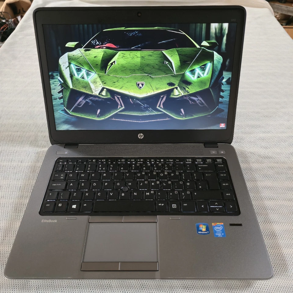 HP EliteBook 840 G1, i7 ,14", Wind 11,256Gb SSD,12Gb RAM,Backlight Keyboard(P09) - Image 3 of 4