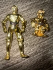 Star Wars A New Hope C3PO Action Figure 3.75 Inch 1995 and 2 Inch C-3PO Figures