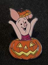 2025 Disney Parks Pumpkin Pals Halloween Mystery Pin Piglet Winnie The Pooh (18)