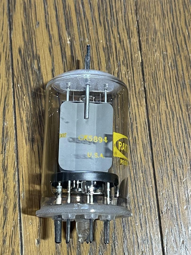 アンプ RAYTHEON REGISTERED CK5894( made USA) Raytheon CK5894 Vacuum Tube Made in USA New Unused Tested | eBay