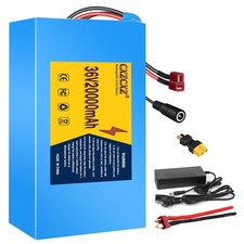 36v 20Ah Lithium Lifepo4 Ebike Battery Pack for 200W-800W Bike Motor 30A BMS