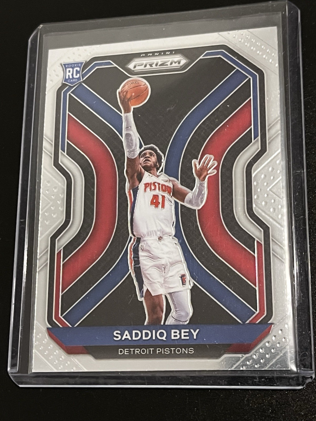 2020-21 Panini Prizm Saddiq Bey RC #284 Detroit Pistons