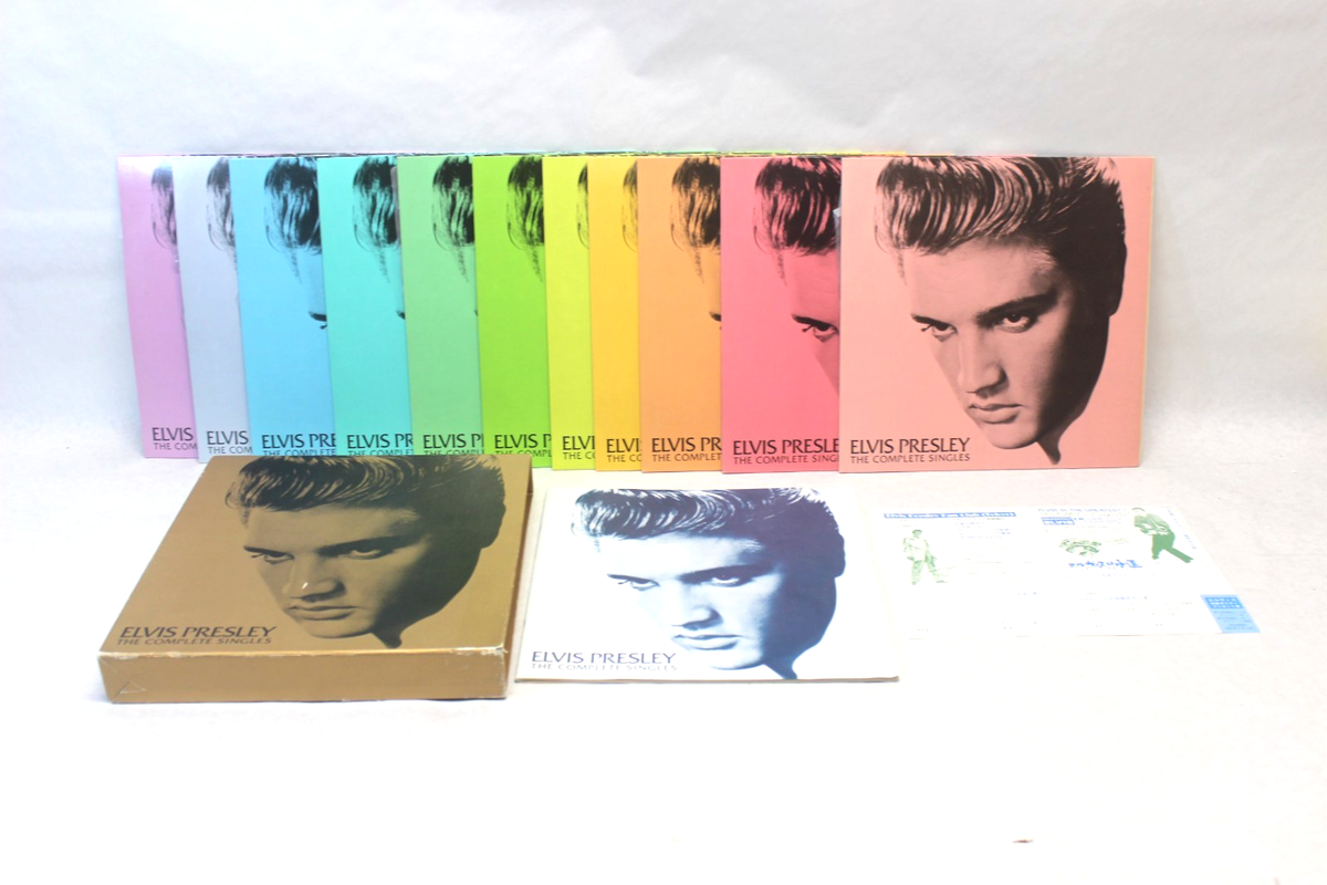 エルビス・プレスリー the complete singles 50th golden singles this