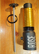 1 1/8" (Ø 28,6 mm) ROSE Gabelschaftverlängerung 120mm mit Spacer