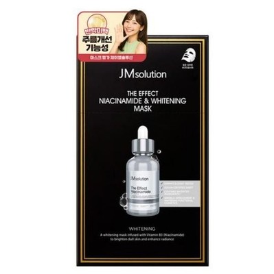 JMsolution The Effect NIACINAMIDE & WHITENING Mask Sheet 24g X 10pcs K-BEAUTY