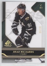 2008-09 SP Game Used Edition Gold Spectrum 4/10 Brad Richards #32 1p3