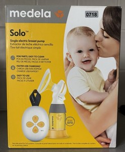 Medela Solo Pompe à lait maternel portable pour bébé à alimentation unique électrique NEW CANADA 🍁