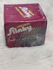Vintage Original Metal Slinky &ndash; Sealed in 1990s Packaging | James Industries USA