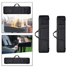 E-Piano-Koffer, 88 Tasten, gepolsterte Klaviertastatur-Tasche für